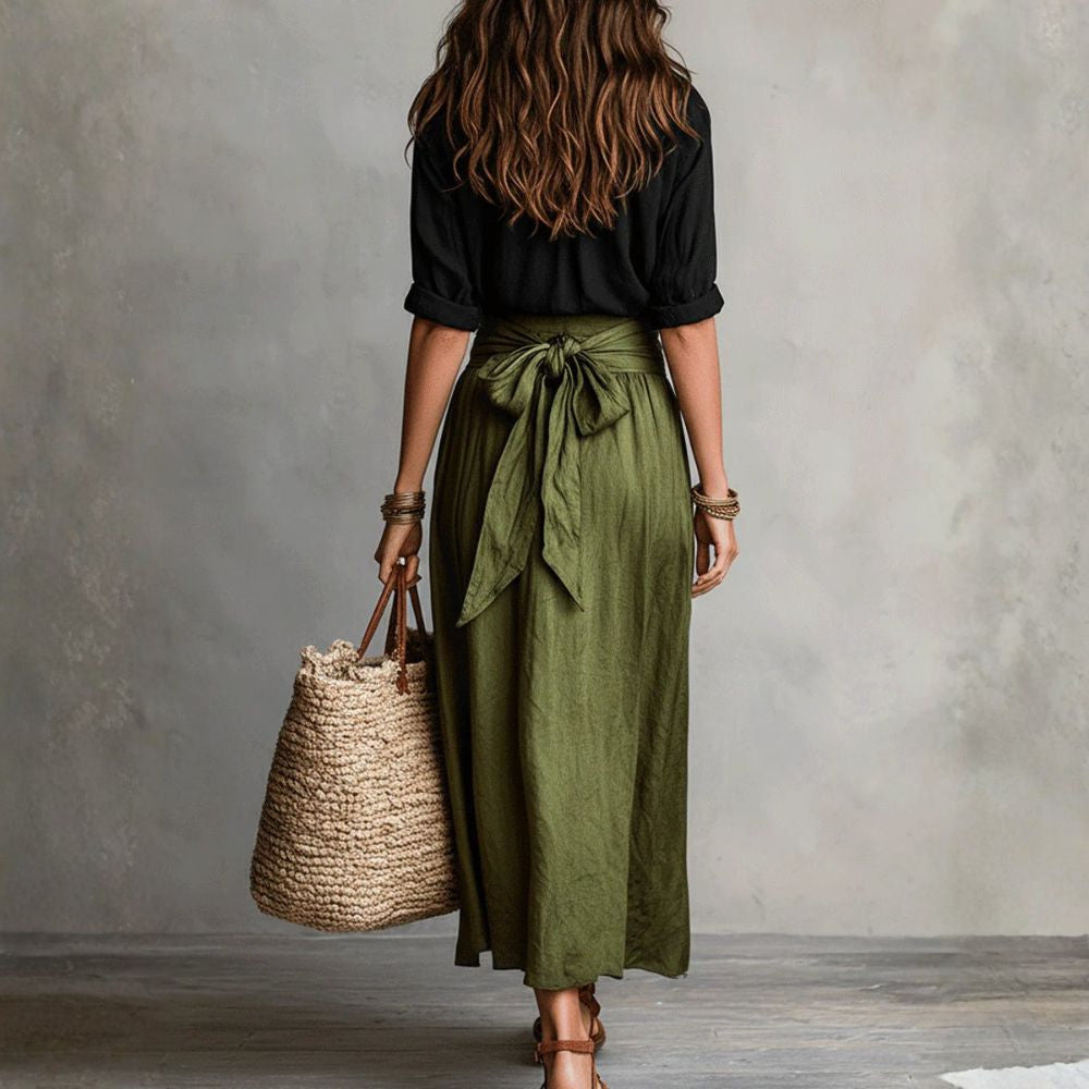 Dalila | Conjunto midi de blusa y falda