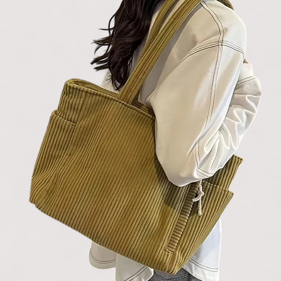 Lorena | Bolso de hombro de pana