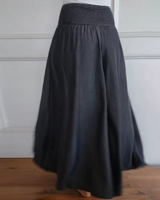 Mara | Falda pantalón de cintura elástica