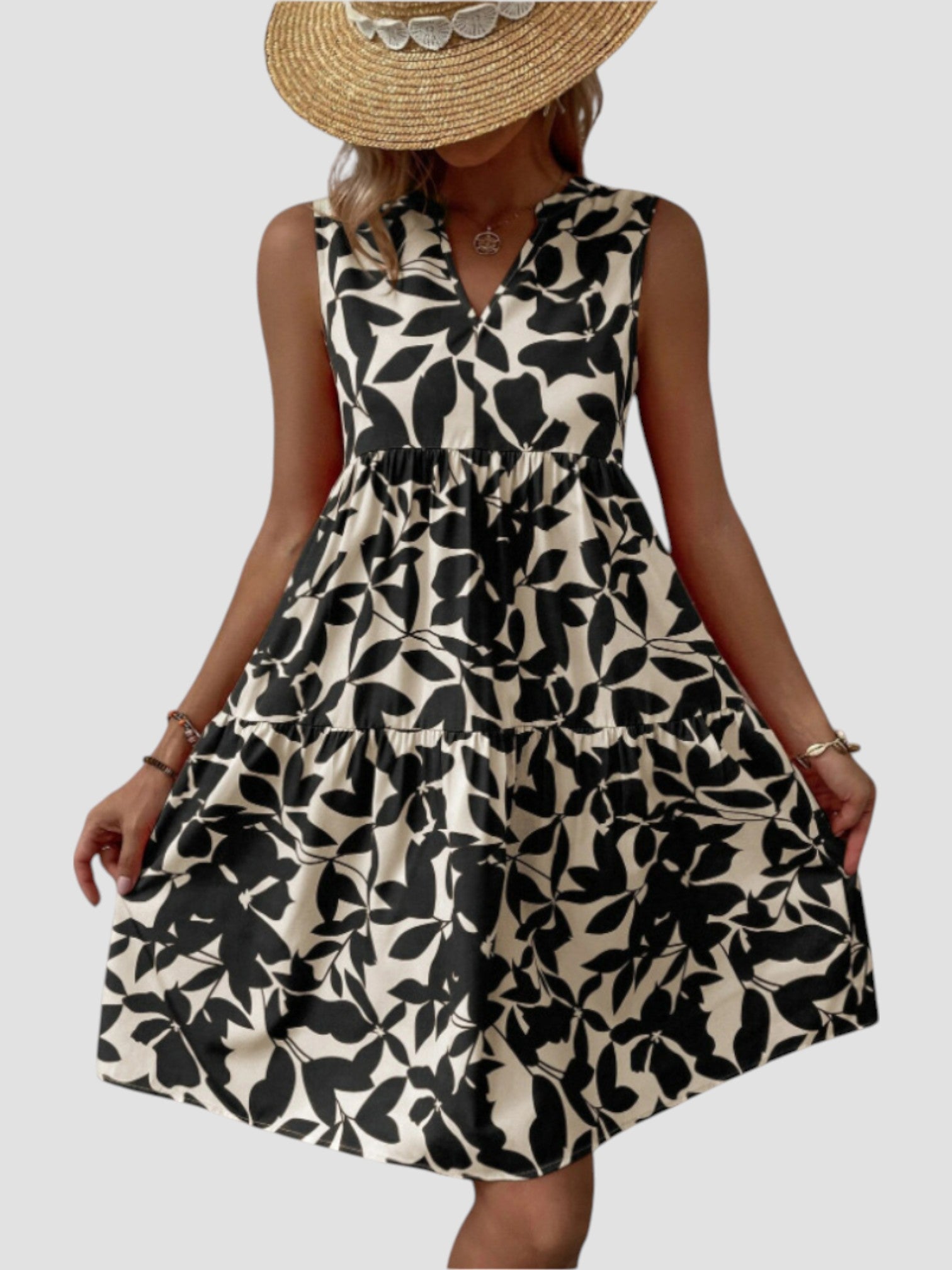 Serafina | Vestido midi de verano elegante