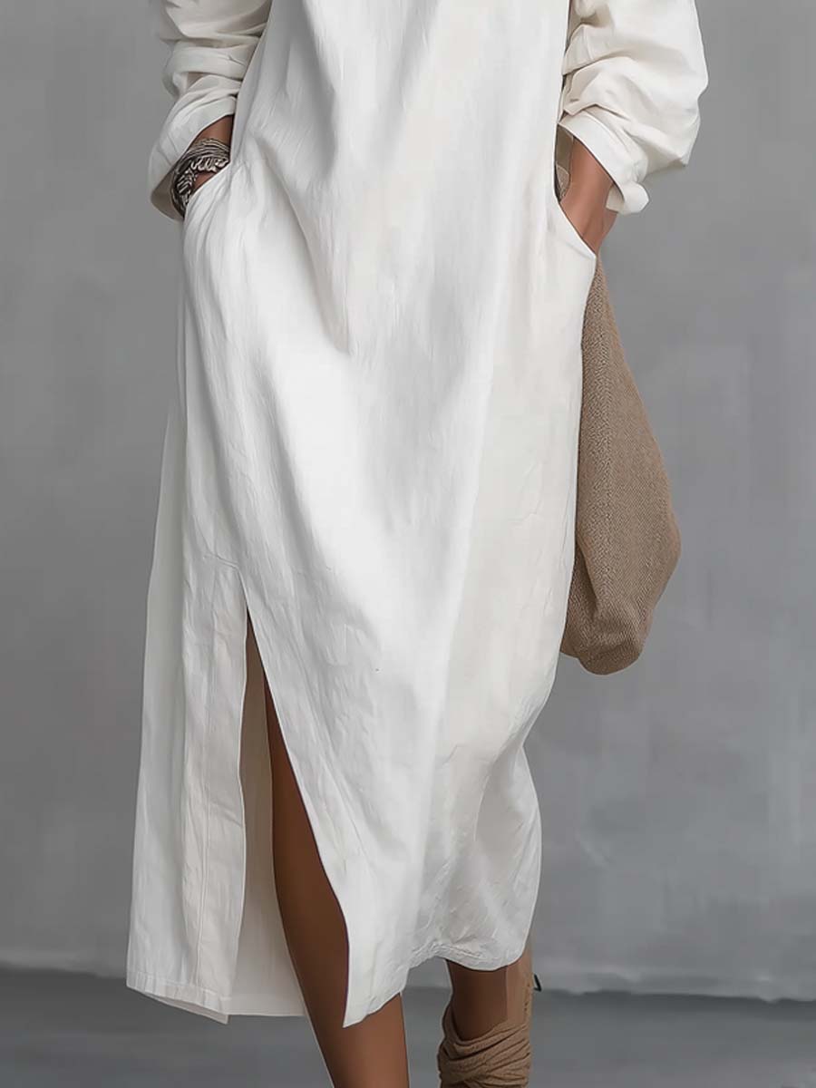 Rosalía | Vestido midi de un hombro