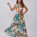 Zaida | Vestido midi sin mangas con cintura imperio