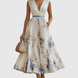 Rocío | Elegante vestido largo plisado