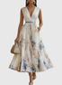 Rocío | Elegante vestido largo plisado