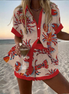 Romina | Conjunto estampado de dos piezas