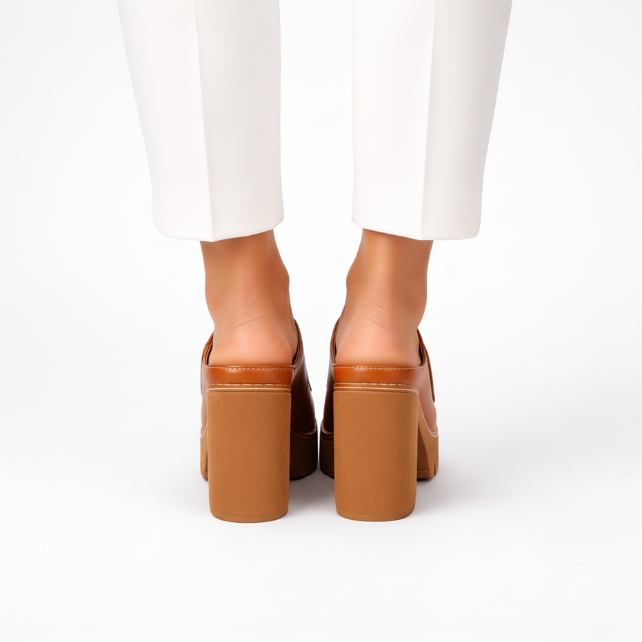 Silvia | Sandalias de tacón con plataforma