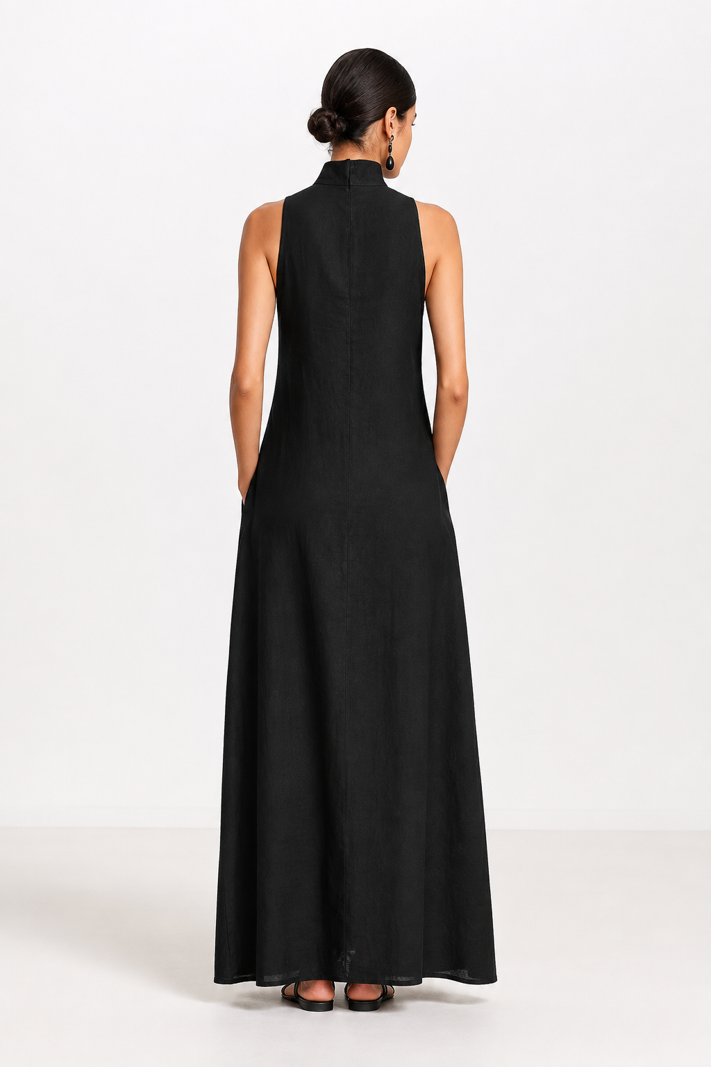 Caterina | Vestido largo minimalista