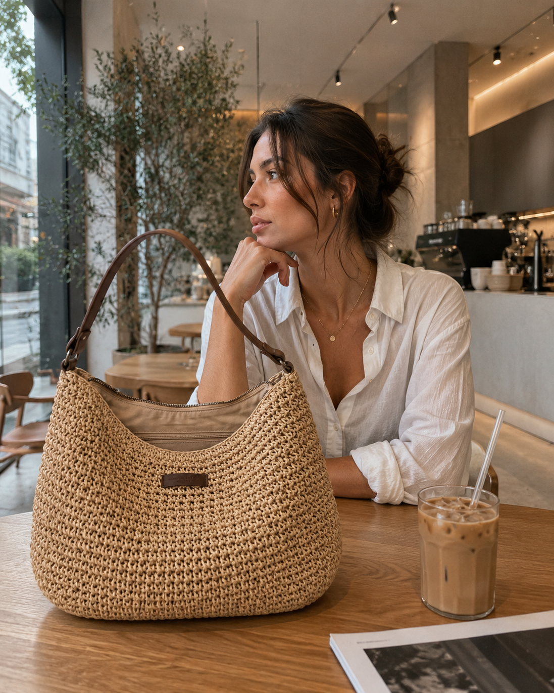 Simona | Bolso trenzado elegante