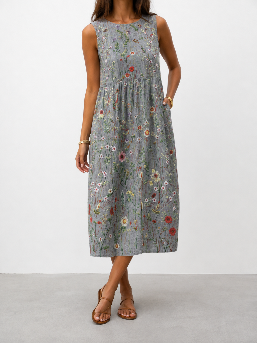 Raquel | Vestido midi para el día a día