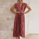 Marina | Vestido midi plisado atemporal