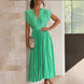 Marina | Vestido midi plisado atemporal