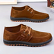 Benito | Zapatos de ante con costuras para hombre