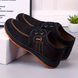 Benito | Zapatos de ante con costuras para hombre