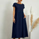 Celia | Vestido largo de seda pura