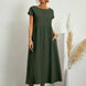 Celia | Vestido largo de seda pura