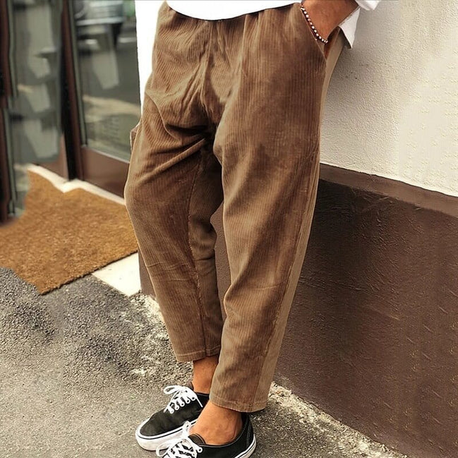Máximo | Pantalones elegantes de pana