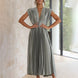 Marina | Vestido midi plisado atemporal