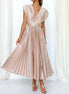 Marina | Vestido midi plisado atemporal