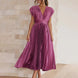 Marina | Vestido midi plisado atemporal