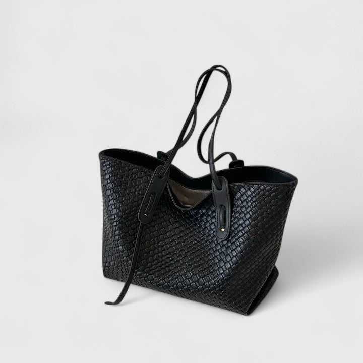 Sara | Bolso tote trenzado elegante