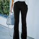 Fernanda | Pantalones acampanados de tiro alto