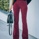 Fernanda | Pantalones acampanados de tiro alto