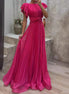 Águeda | Vestido de fiesta plisado