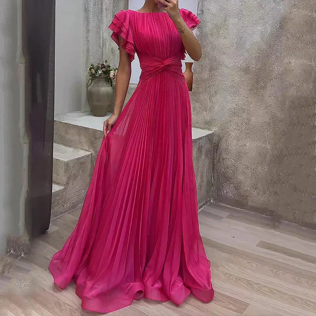 Águeda | Vestido de fiesta plisado