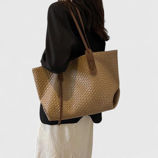 Sara | Bolso tote trenzado elegante