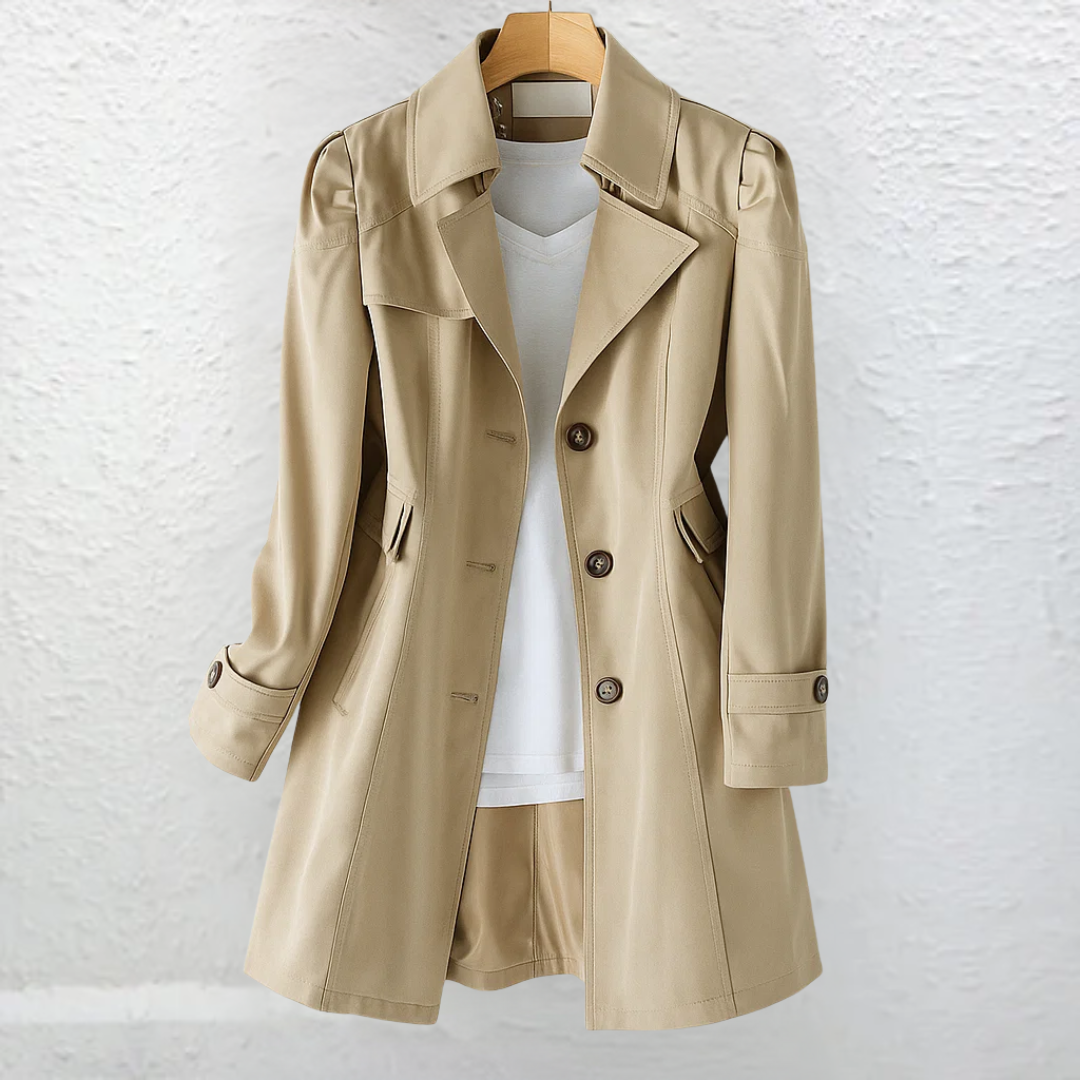 Camila — Abrigo vintage elegante