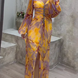 Amelia | Vestido elegante con escote en V