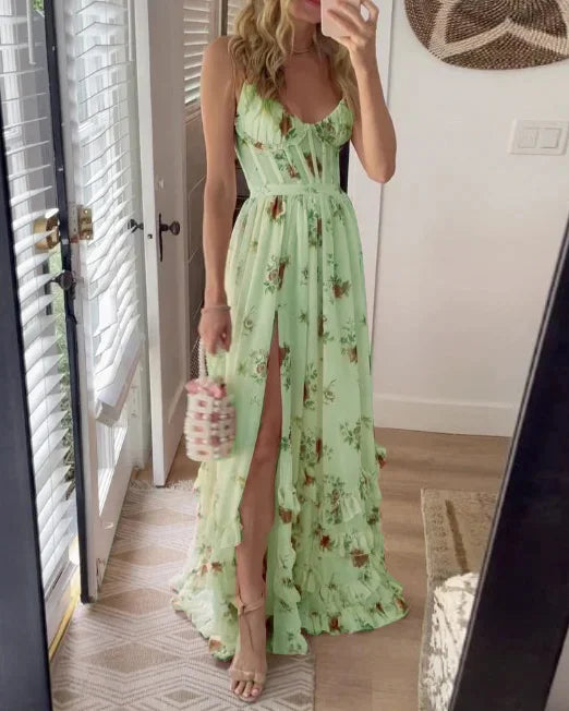 Carlota | Vestido floral romántico