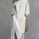Rosalía | Vestido midi de un hombro
