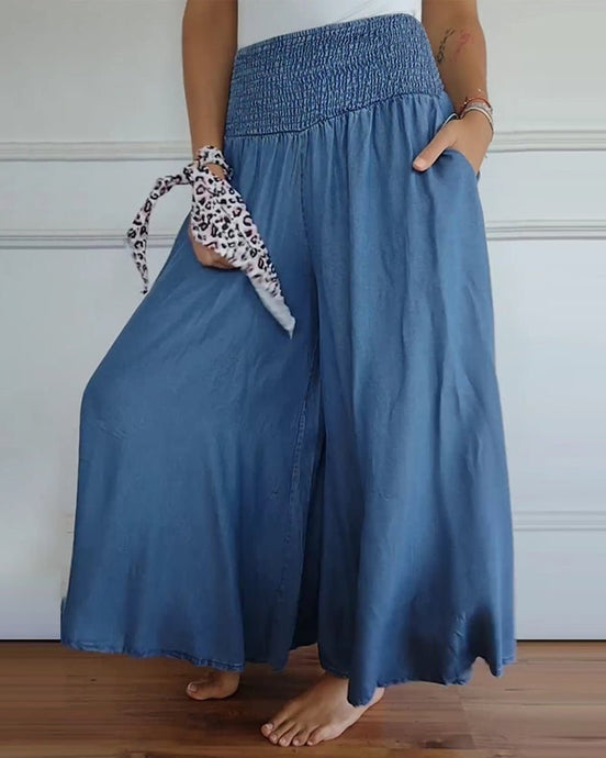 Mara | Falda pantalón de cintura elástica