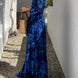 Luna | Vestido largo floral con hombros descubiertos