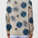 Aurora | Jersey de punto floral con escote en V