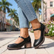 Daniela — Zapatos de salón vintage con correa