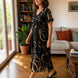 Eleonora | Vestido largo estampado