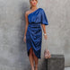 Tamara | Elegante vestido midi de satén