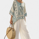 Elodia | Conjunto de lino de estilo mediterráneo