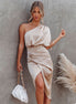 Tamara | Elegante vestido midi de satén