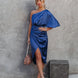Tamara | Elegante vestido midi de satén