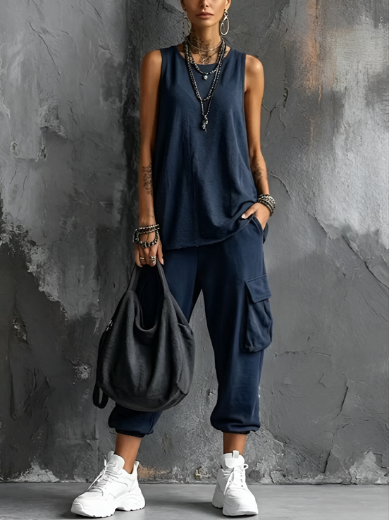Noemi — Conjunto informal con comodidad urbana