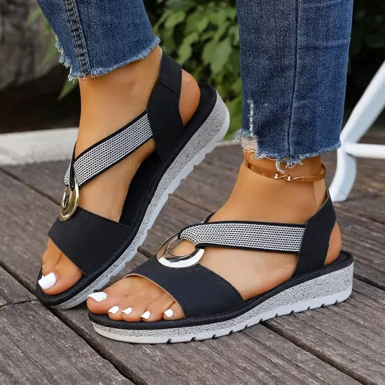 Luna | Sandalias ortopédicas con cuña