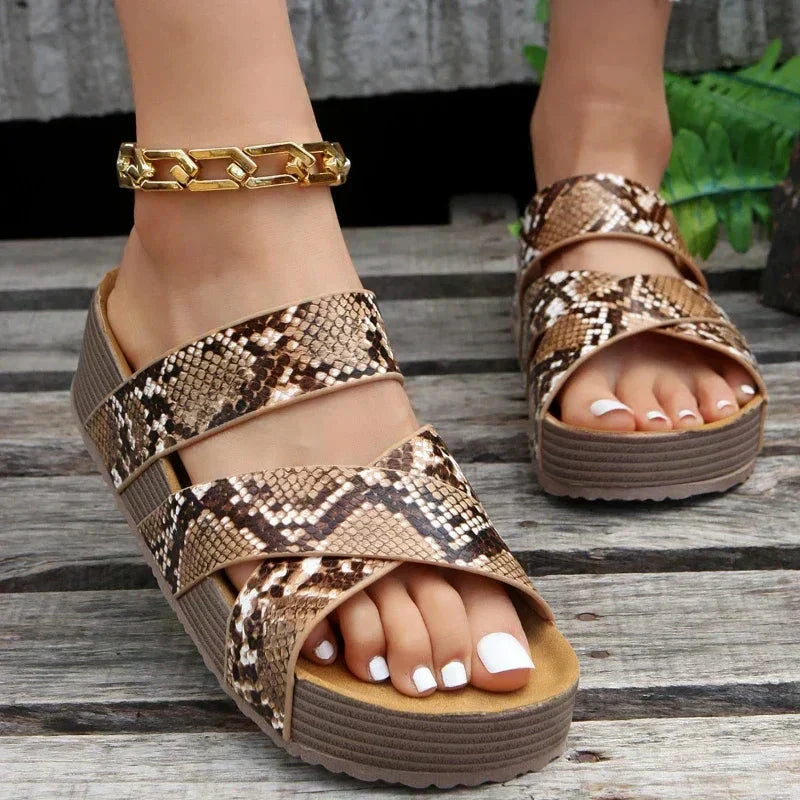 Verónica | Sandalias cómodas de cuña