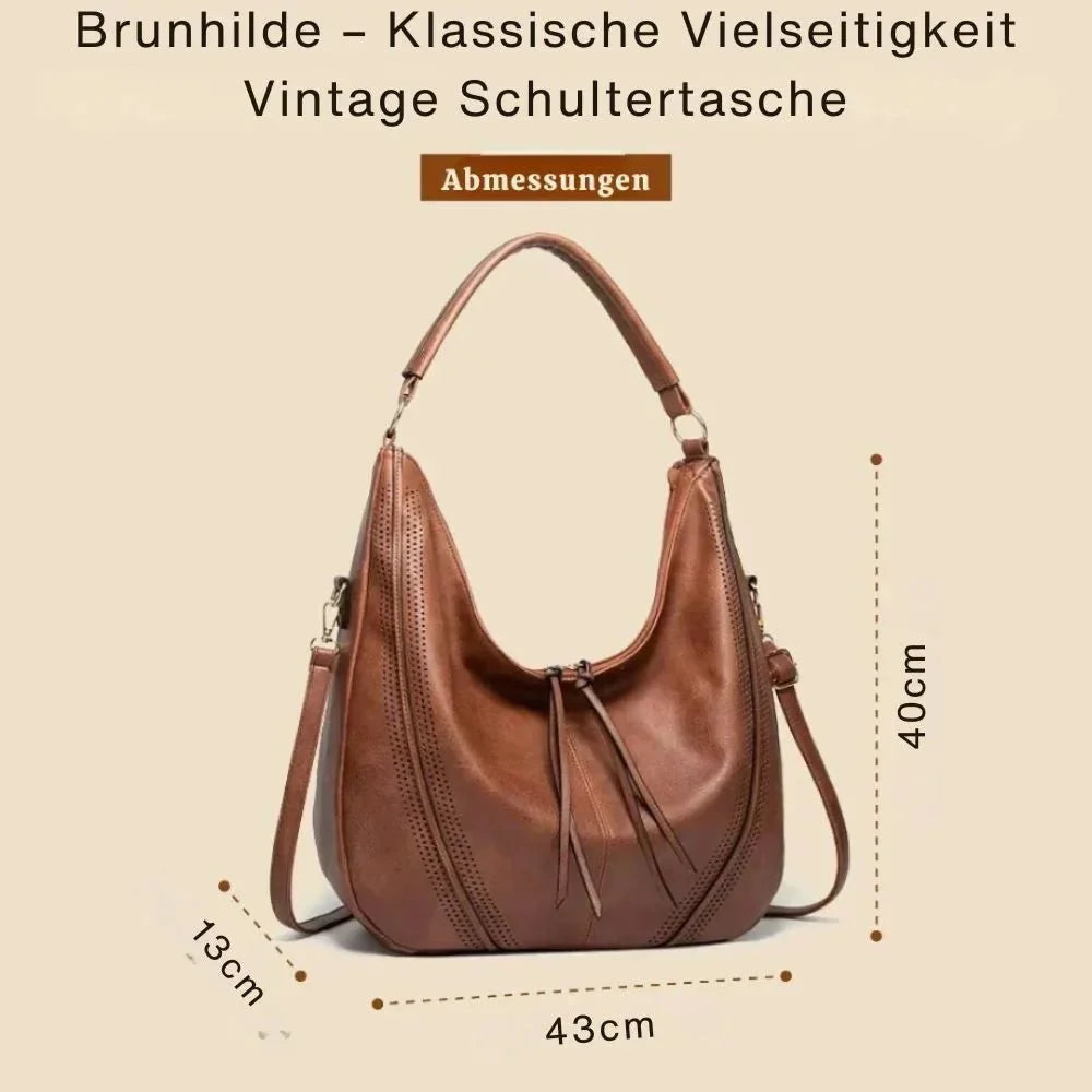 Brunilda | Bolso saco elegante de estilo vintage