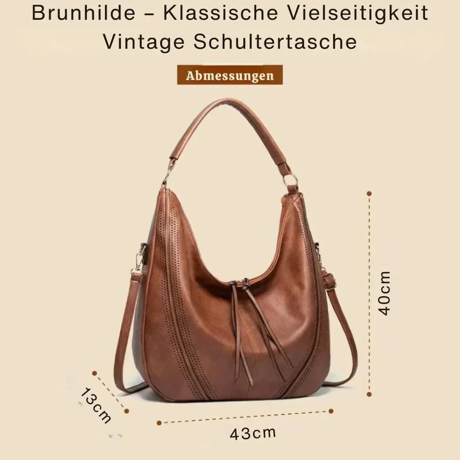 Brunilda | Bolso saco elegante de estilo vintage