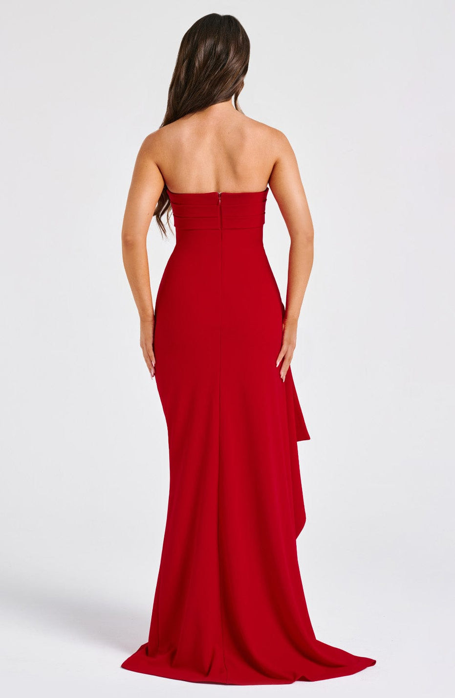 Mónica | Vestido largo de lujo sin tirantes